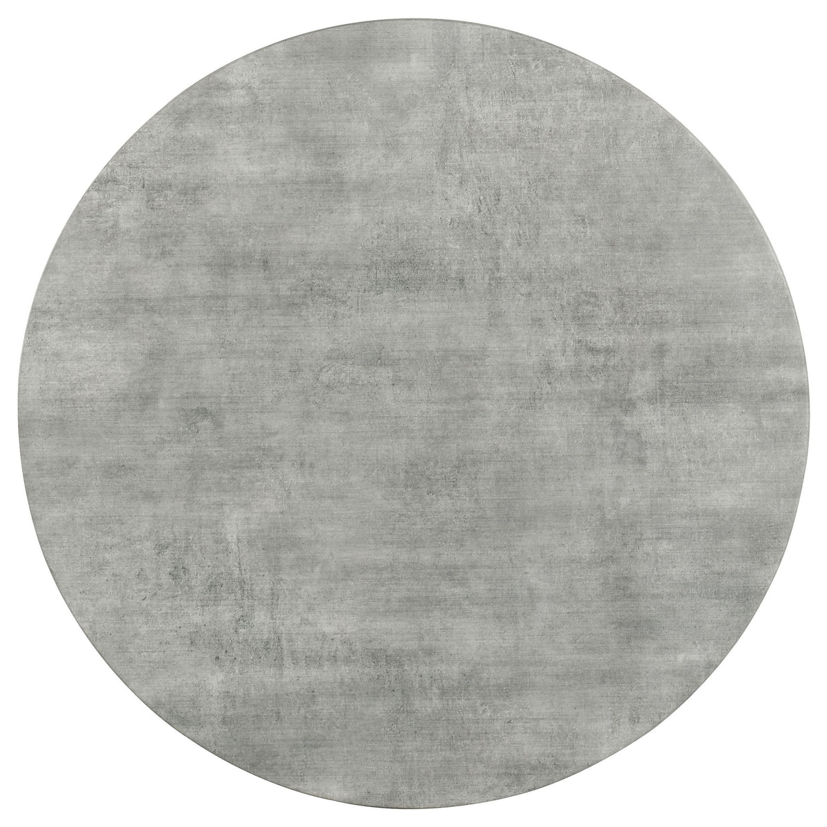 Travis - Round Top Coffee Table With Hairpin Legs - Gray / Black
