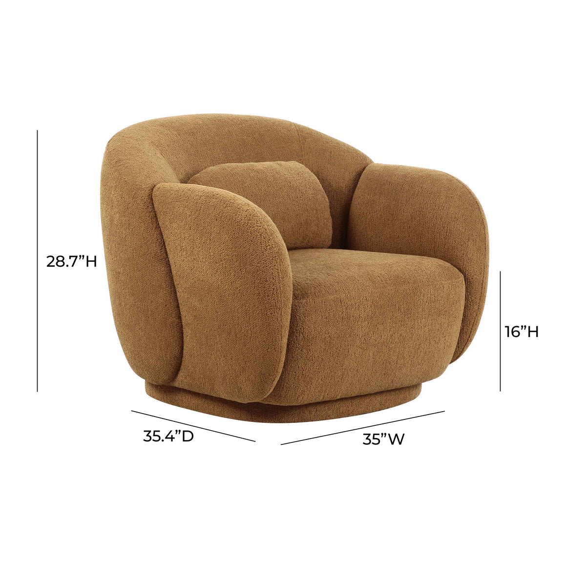 Misty - Boucle Accent Chair - R&R Furniture Gallery (Fountain Valley, CA)