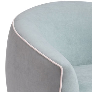 Jordan - Velvet Swivel Chair