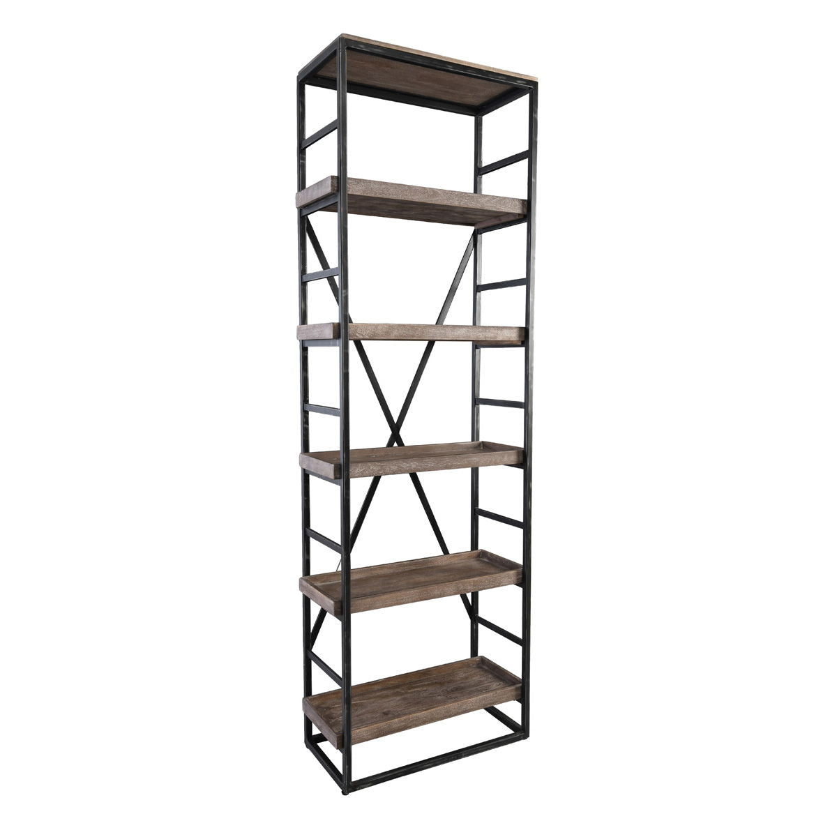 Evan - Single Bookshelf - Olive Brown - R&R Furniture Gallery (Fountain Valley, CA)