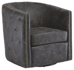Brentlow - Swivel Accent Chair - R&R Furniture Gallery (Fountain Valley, CA)