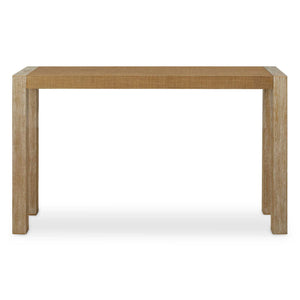 Bentley - Grasscloth Console Table