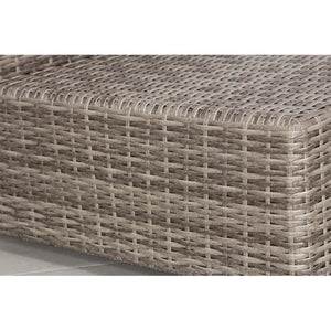 7 Piece Patio Sofa Set With Cushions For Outdoor Comfort - Gray Mix