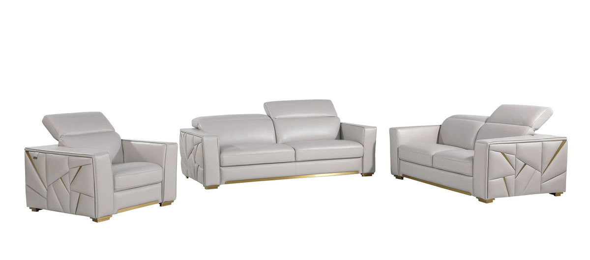 1120 - Leather Living Room Set - R&R Furniture Gallery (Fountain Valley, CA)