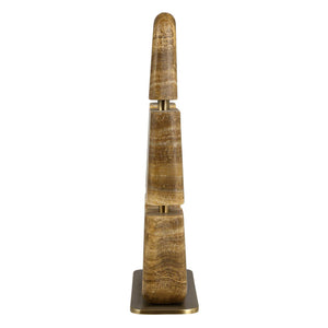 Missing Link - Tall Sculpture - Brown