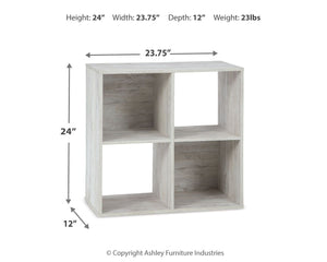 Signature Design by Ashley Paxberry Cube Organizer with multiple storage compartments for organization and modern decor.