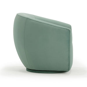 Jordan - Velvet Swivel Chair - R&R Furniture Gallery (Fountain Valley, CA)