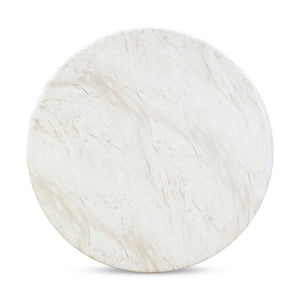 Esme - 48" Indoor / Outdoor Round Dining Table - White - R&R Furniture Gallery (Fountain Valley, CA)