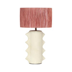 Wild Thing - Papier Mache Table Lamp - Beige - R&R Furniture Gallery (Fountain Valley, CA)