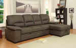 Alcester - Sectional w/ Sleeper, Ash Brown