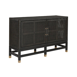 Amara - Woven Rattan Buffet - R&R Furniture Gallery (Fountain Valley, CA)