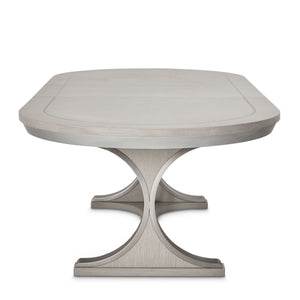 Eclipse - Oval Dining Table - Moonlight Gray