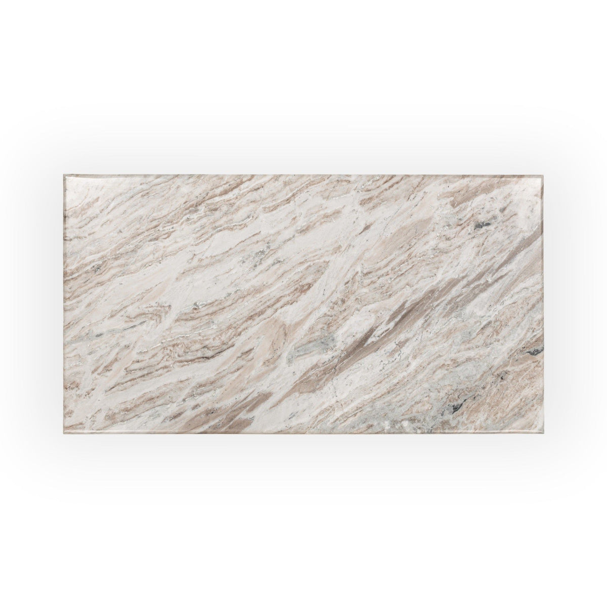 Bowman - Marble Rectangular Coffee Table - Rusty Gray - R&R Furniture Gallery (Fountain Valley, CA)