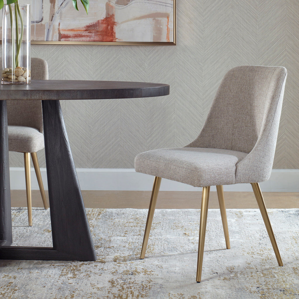 Bramwell - Dining Chair - Gray