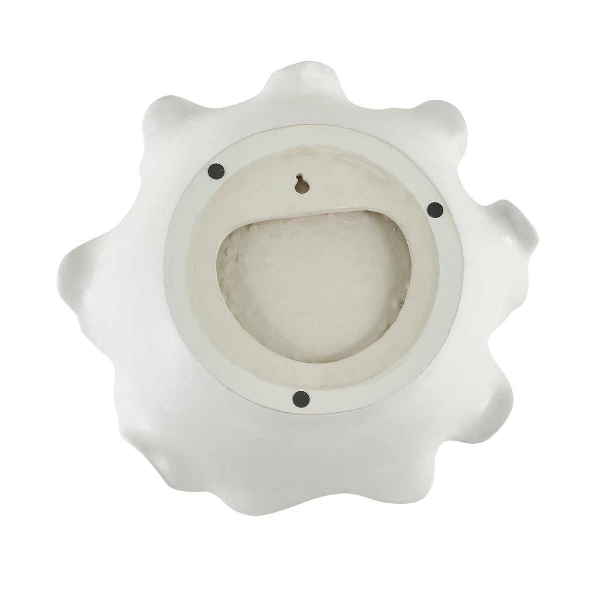 Wave Crest - Outdoor Bowl - White