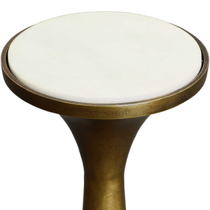 Floret - Drink Table - Brass