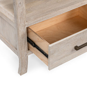 Westmont - 1 Drawers Nightstand - Creamwood - R&R Furniture Gallery (Fountain Valley, CA)