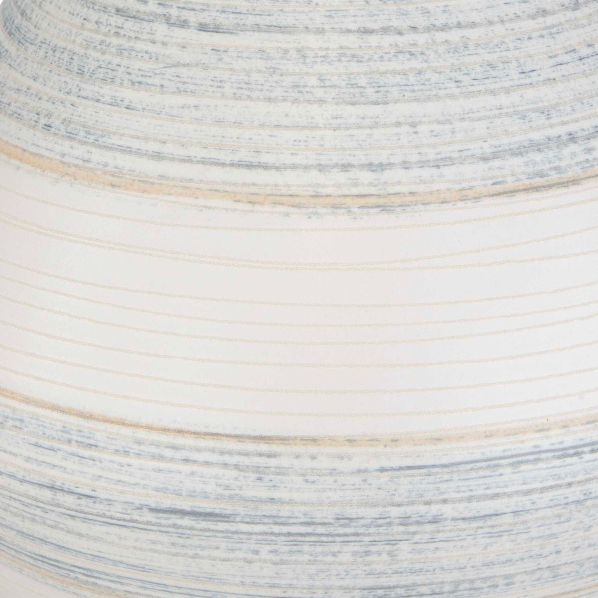 Potter - Table Lamp - Striped Ivory Blue