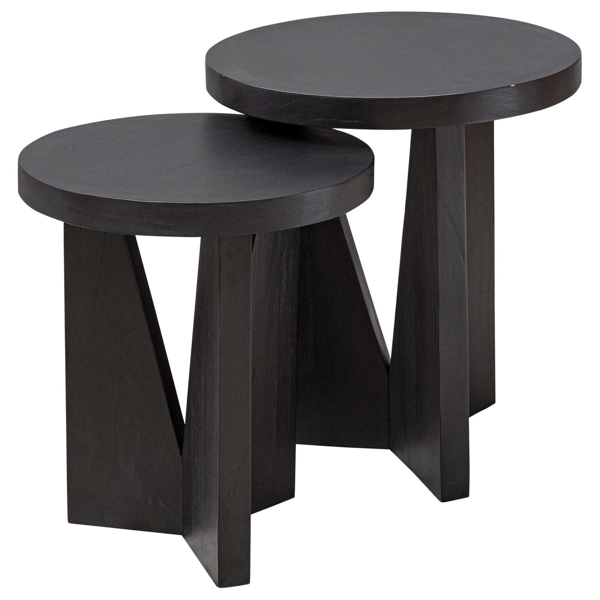 Nadette - Nesting Tables (Set of 2) - Black