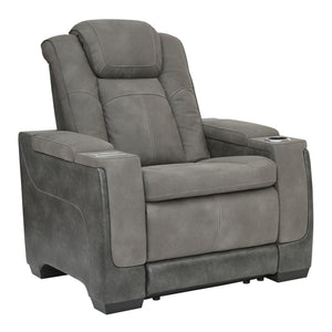 Next-Gen Durapella - Pwr Recliner/Adj Headrest - R&R Furniture Gallery (Fountain Valley, CA)