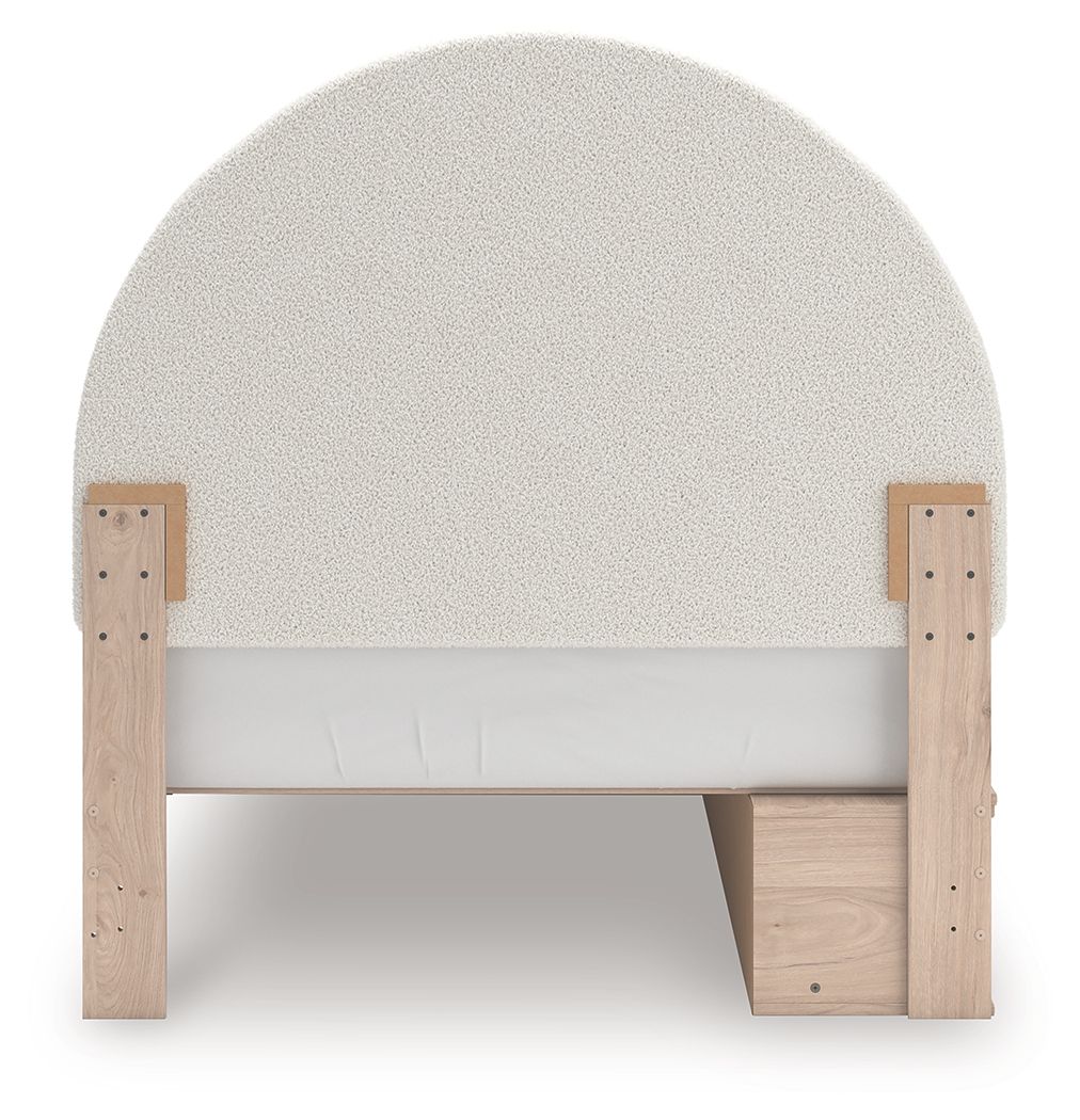Arloster - Upholstered Panel Bed - R&R Furniture Gallery (Fountain Valley, CA)