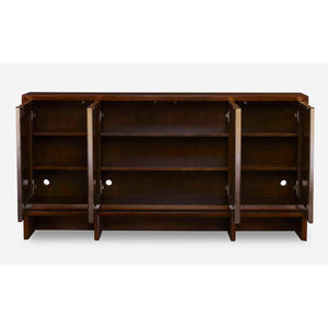 Ombre Luster - Console Table - Brass / Bronze / Woodtone