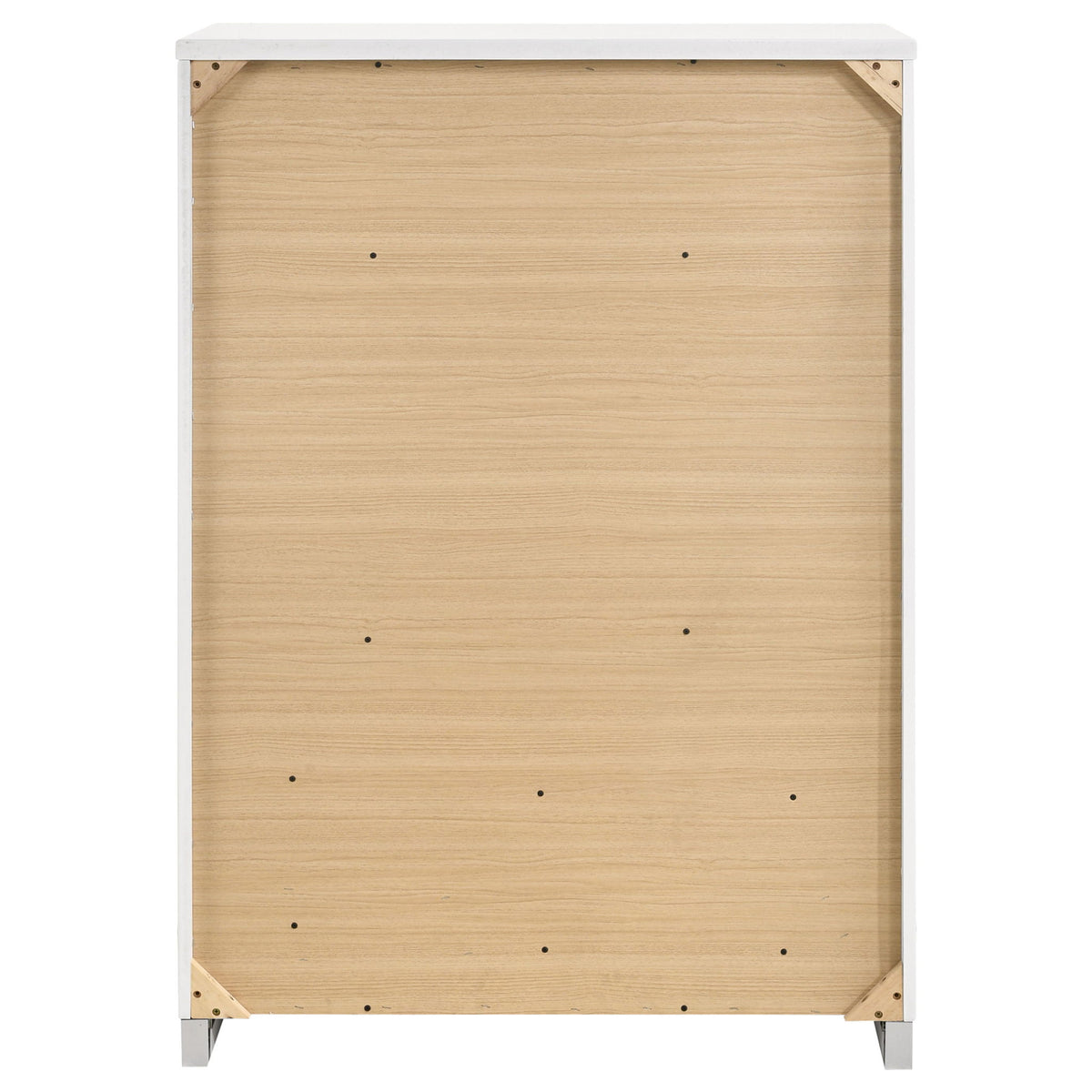 Dulcey - 5 Drawer Bedroom Chest - White