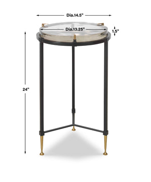 Ice - Block Accent Table - Round