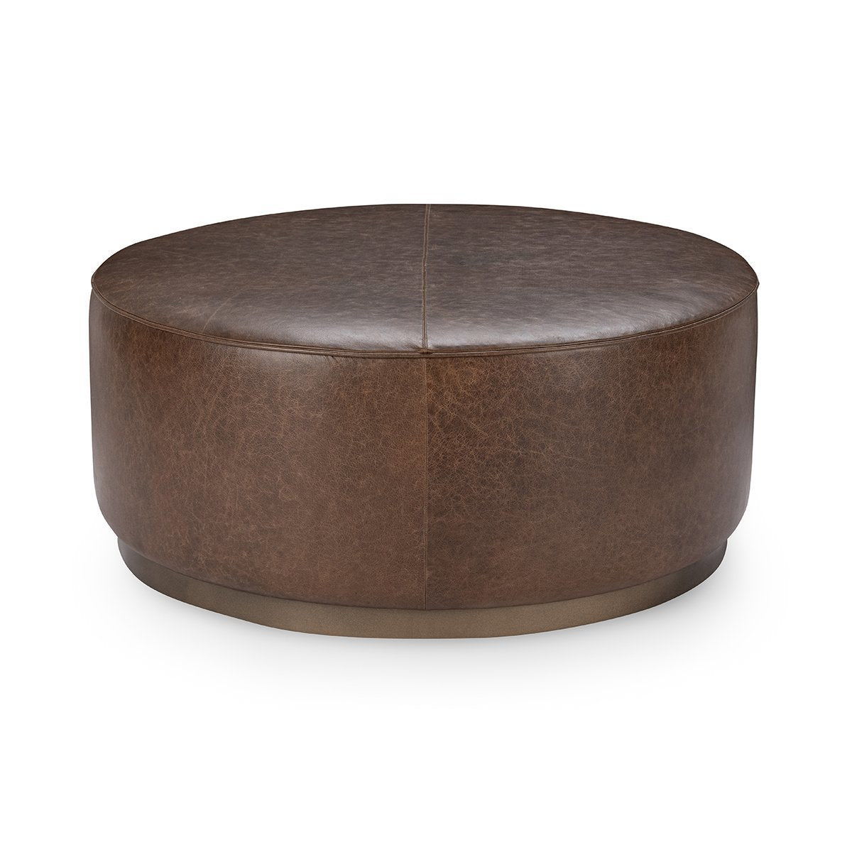 Clair - Leather Round Table - R&R Furniture Gallery (Fountain Valley, CA)