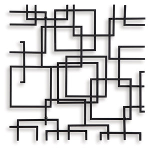 Aadanton - Wall Decor - Black - R&R Furniture Gallery (Fountain Valley, CA)