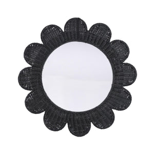 Coralie - Rattan Round Mirror - R&R Furniture Gallery (Fountain Valley, CA)
