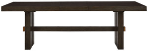 Burkhaus - Rectangular Dining Room Extension Table - Dark Brown - R&R Furniture Gallery (Fountain Valley, CA)