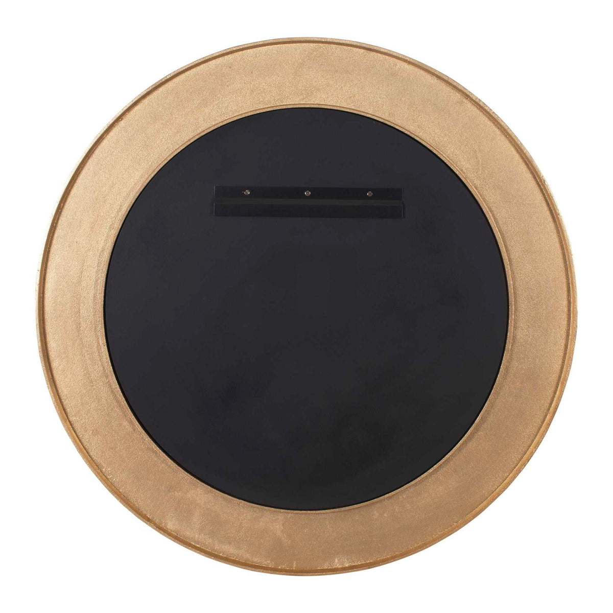 Tano - Round Mirror - Antique Brass