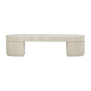 Bella - Oval Coffee Table - R&R Furniture Gallery (Fountain Valley, CA)
