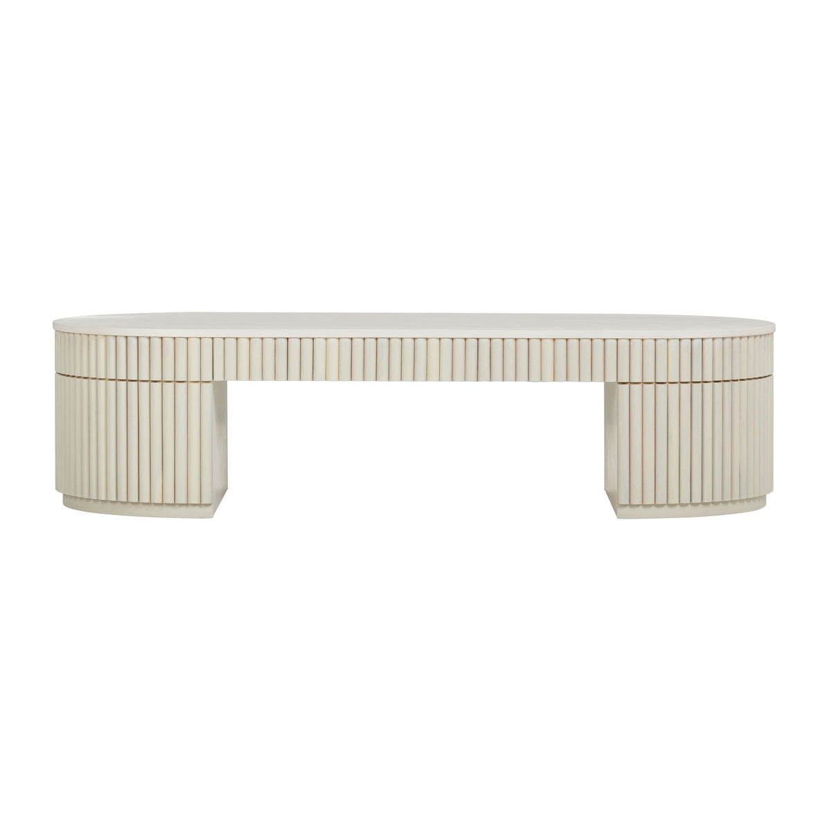 Bella - Oval Coffee Table - R&R Furniture Gallery (Fountain Valley, CA)