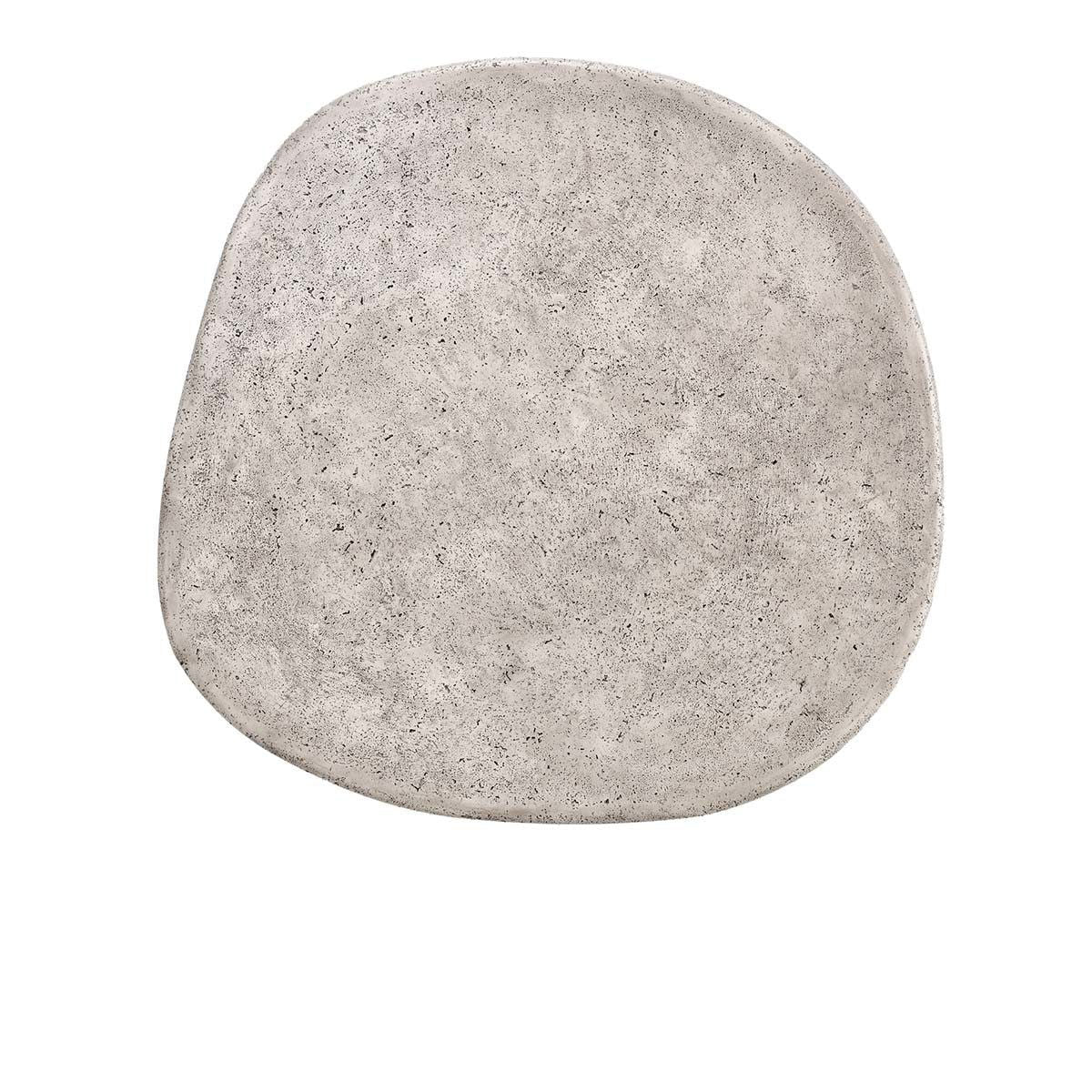 Britney - Outdoor Round Coffee Table - Light Gray - R&R Furniture Gallery (Fountain Valley, CA)