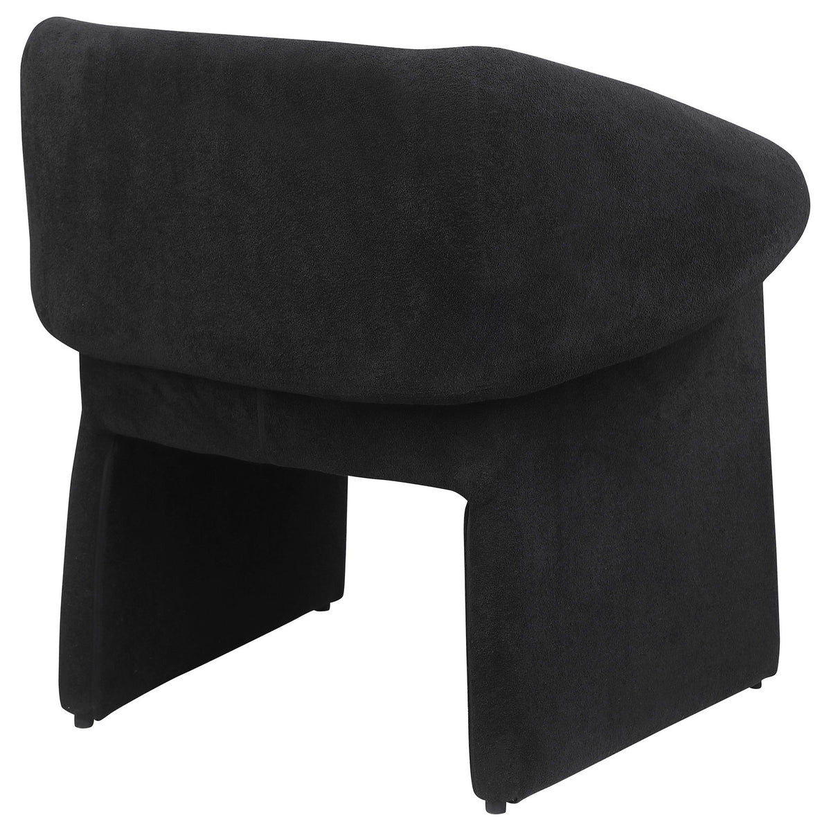 Mcdonald - Upholstered Sloped Arm Accent Chair - Black