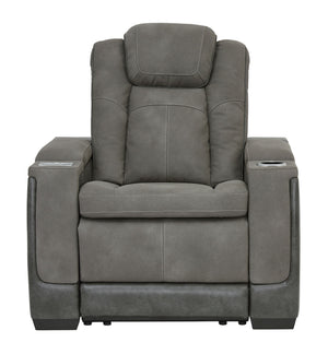 Next-Gen Durapella - Pwr Recliner/Adj Headrest - R&R Furniture Gallery (Fountain Valley, CA)