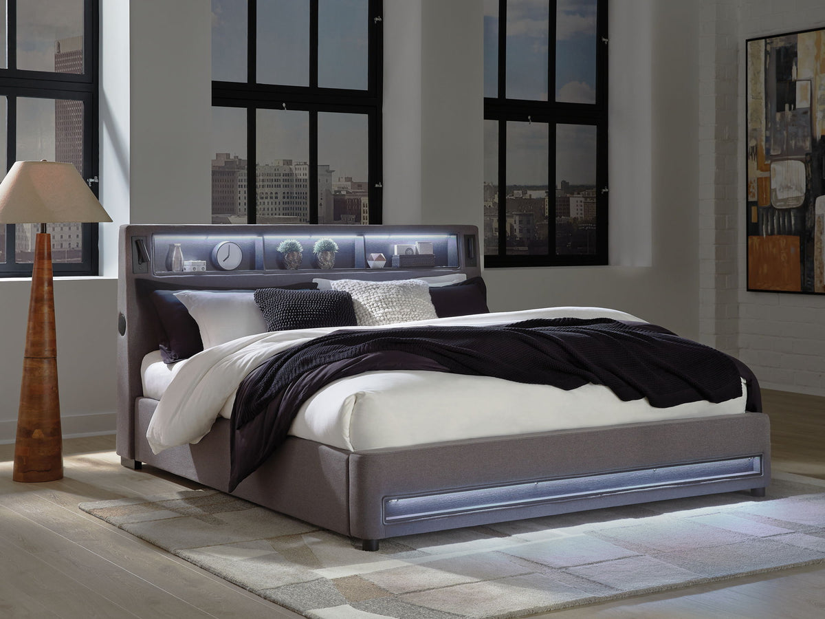 Verishaw - Upholstered Bed - R&R Furniture Gallery (Fountain Valley, CA)