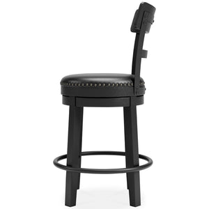 Valebeck - Full Back Swivel Stool - R&R Furniture Gallery (Fountain Valley, CA)