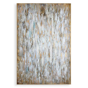 Bright Morning - Abstract Art - Blue