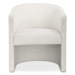 Encompass - White Fabric Dining Chair