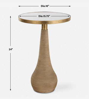 Terra - Brass Accent Table