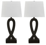 Markellton - Poly Table Lamp (Set of 2) - Black
