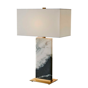 Panda - Table Lamp - Black / Brass / White