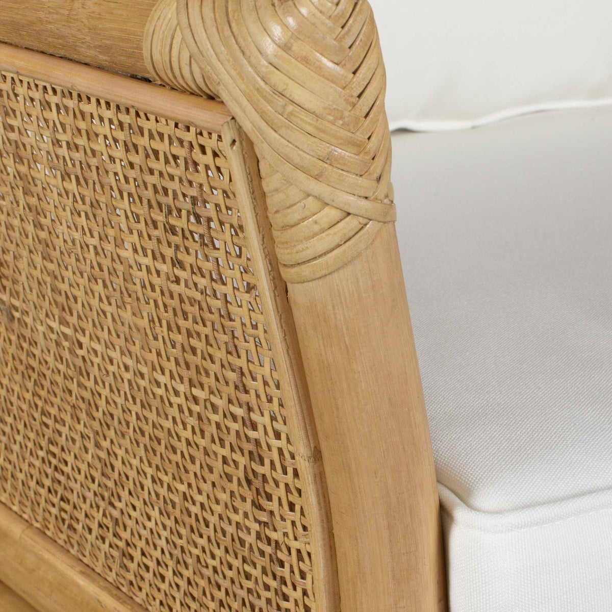 Pacific - Rattan Counter Stool - Brown / White