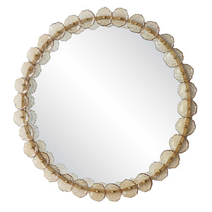 Nolina - Round Mirror - Gold