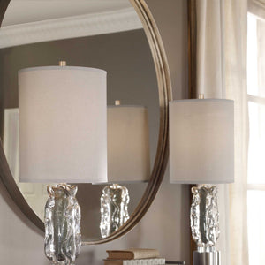 Agoura - 48" Round Mirror - Silver