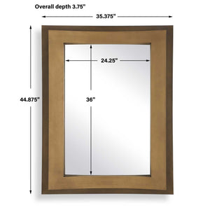 Around The Bend - Mirror - Golden Bronze