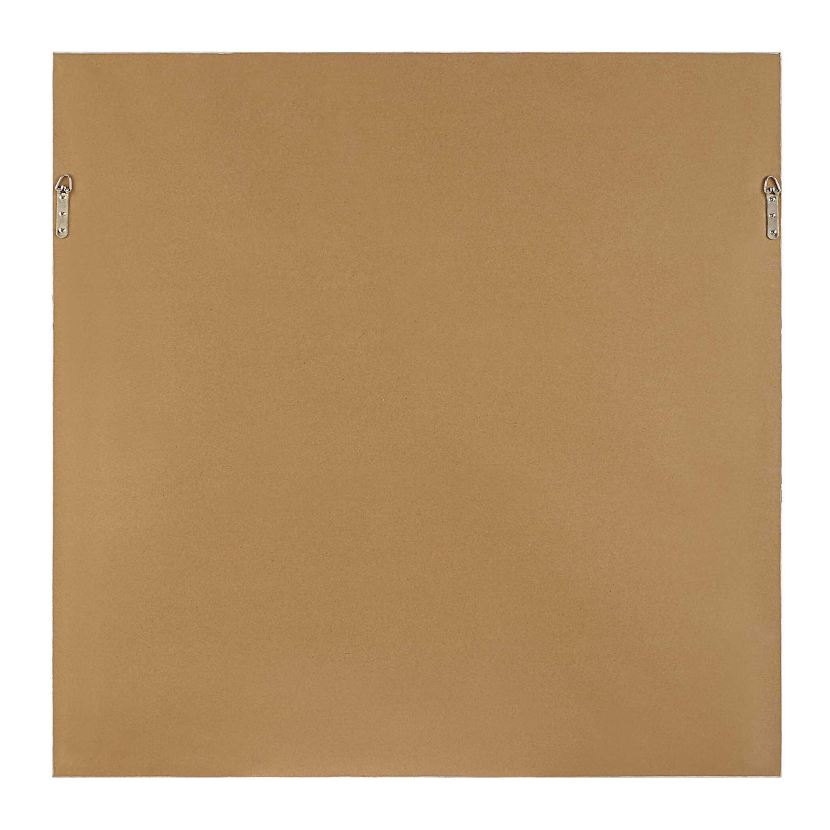 Uphill - Framed Abstract Print - Light Brown